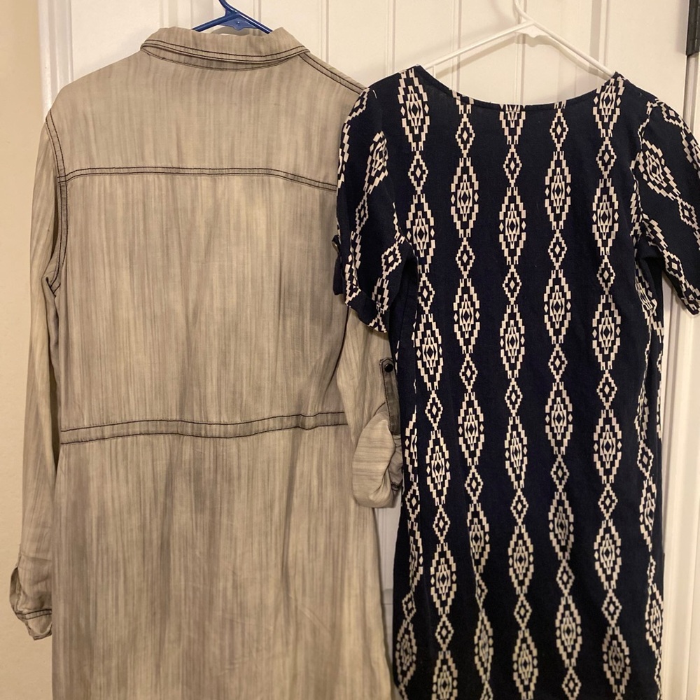 Dresses worn to church or weddings. 
Size medium
